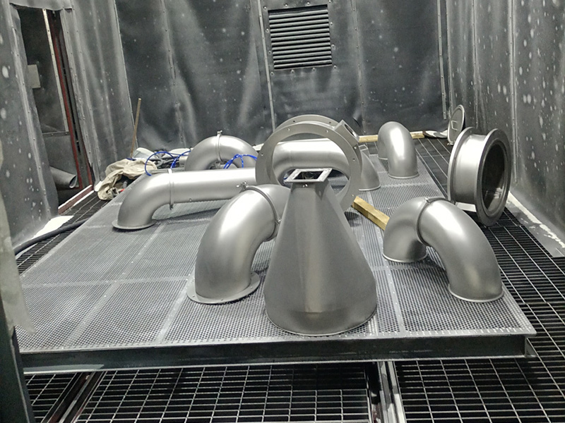 Effect of using Sandblasting Room