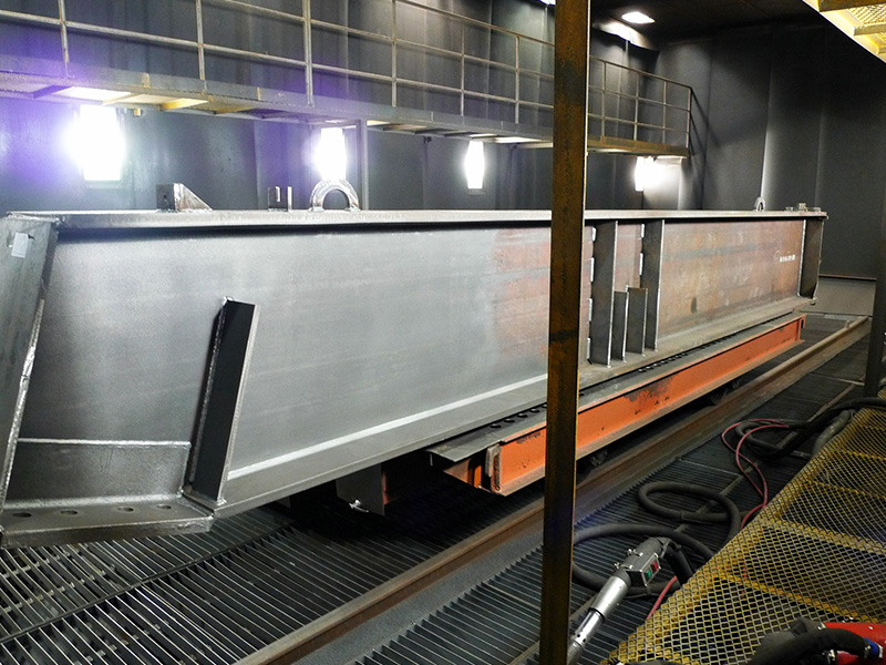 Effect of using Sandblasting Room