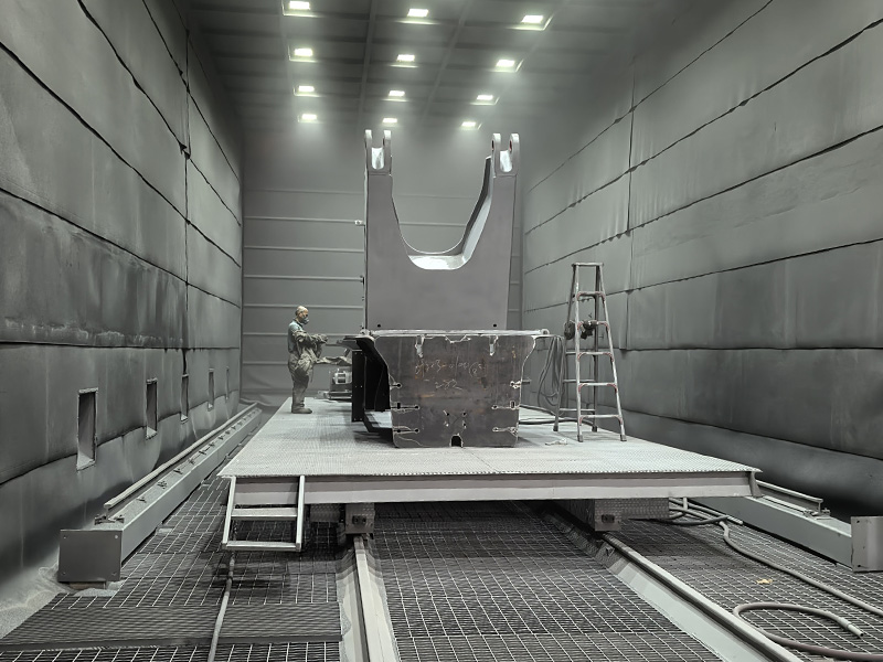Effect of using Sandblasting Room