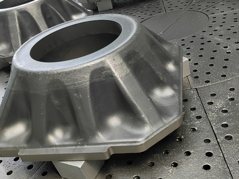 Automated Trolley Type Shot Blasting Machine