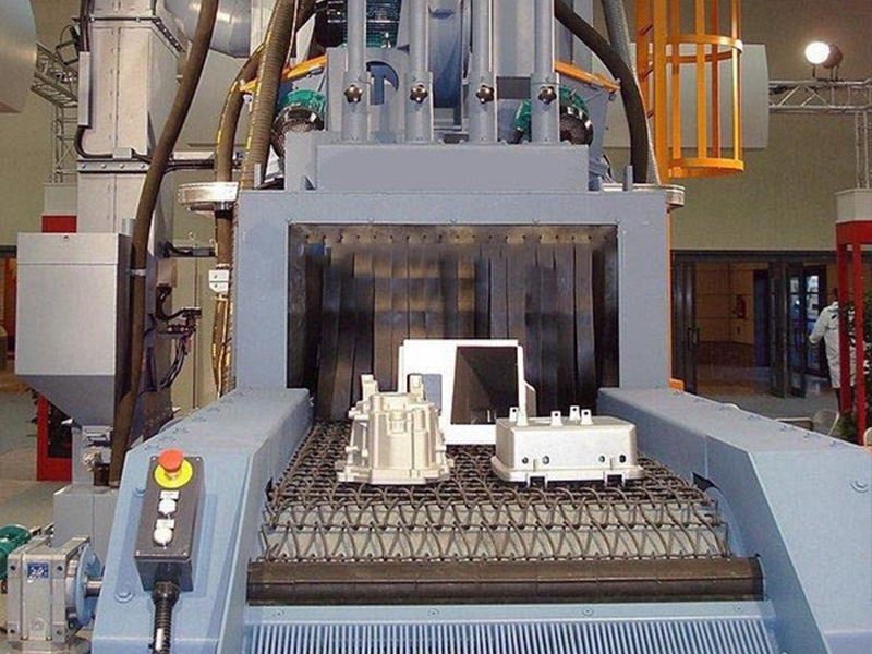Effect of using mesh belt shot blasting machine