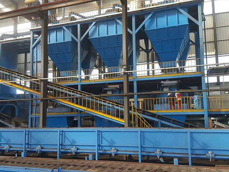 Green Sand Molding and Regeneration Line