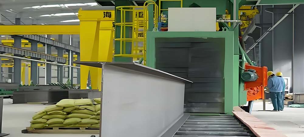 QH69 Roller Conveyor Shot Blasting Machine for Structural Steel