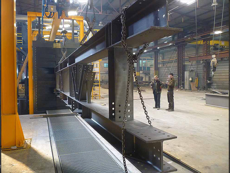 Hook-Type Pass-Through Shot Blasting Machine Details