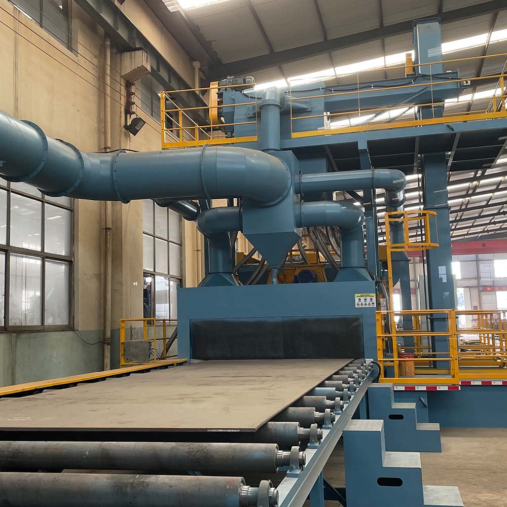 Q69 Roller Conveyor Shot Blasting Machine for Continuous Descaling