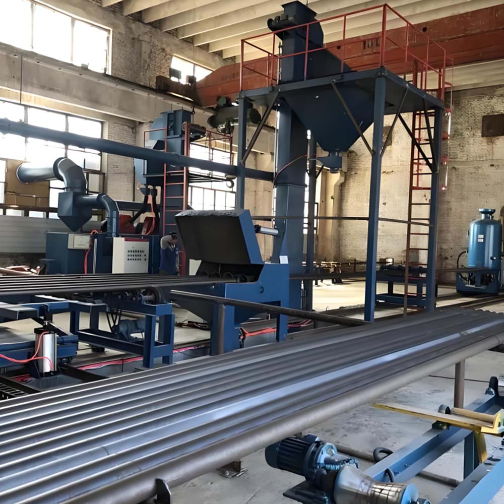 Steel Pipe Internal Shot Blasting Machine