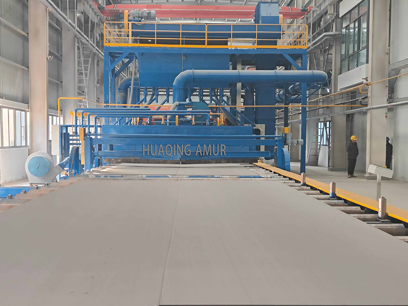 QXY steel plate pretreatment production line performance