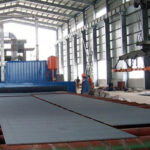 QXY steel plate pretreatment production line performance
