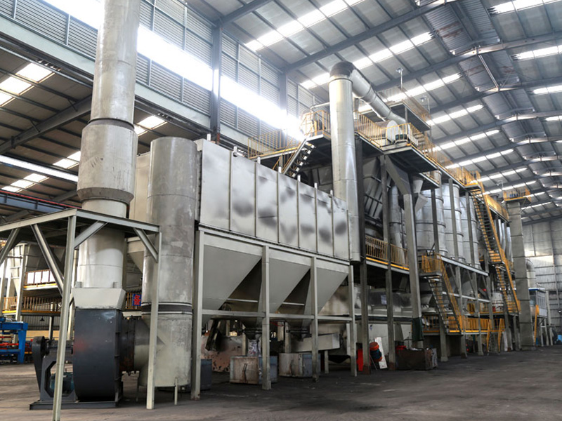Resin Sand Reclamation and Molding Line