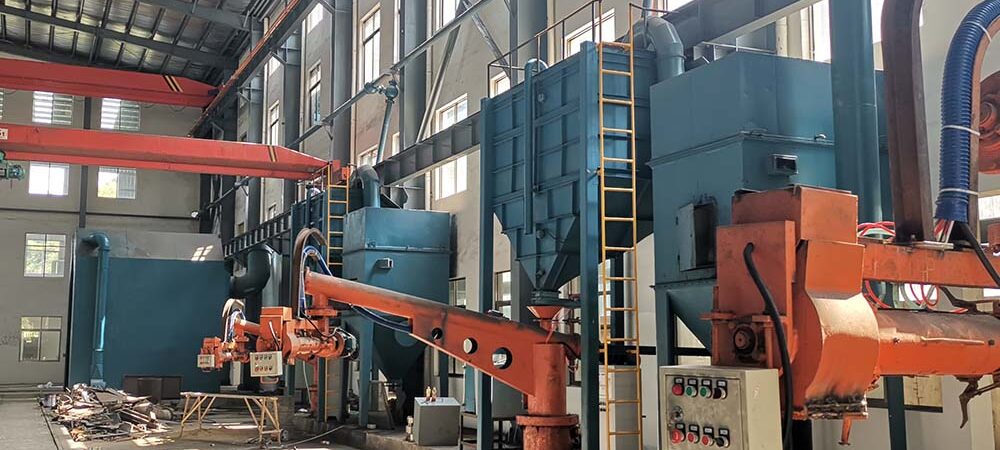 Resin Sand Reclamation and Molding Line