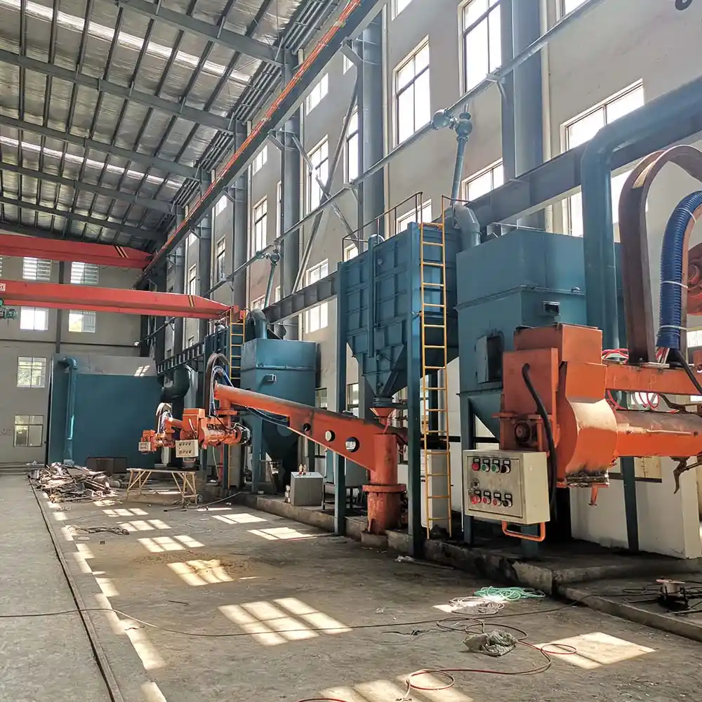Resin Sand Reclamation and Molding Line