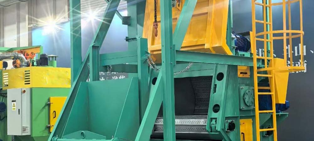 Steel Tumble Belt Shot Blasting Machine for Heavy-Duty Workpieces