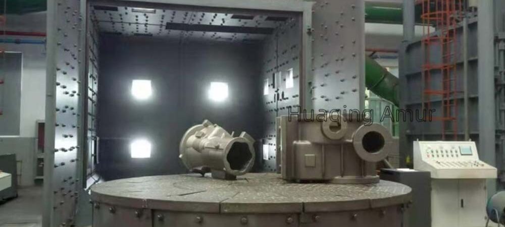 Automated Trolley Type Shot Blasting Machine