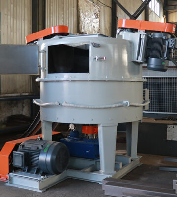 rotor type sand mixer