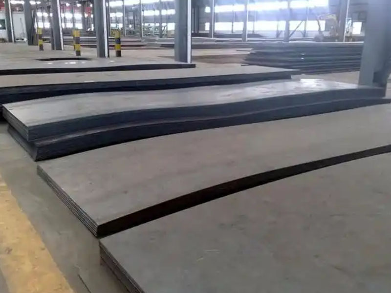 corten-steel-plate-shot-blasting-before-after