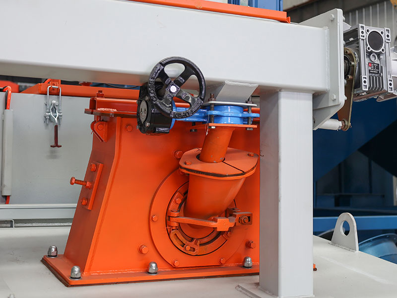 direct drive blast wheels machinery structure
