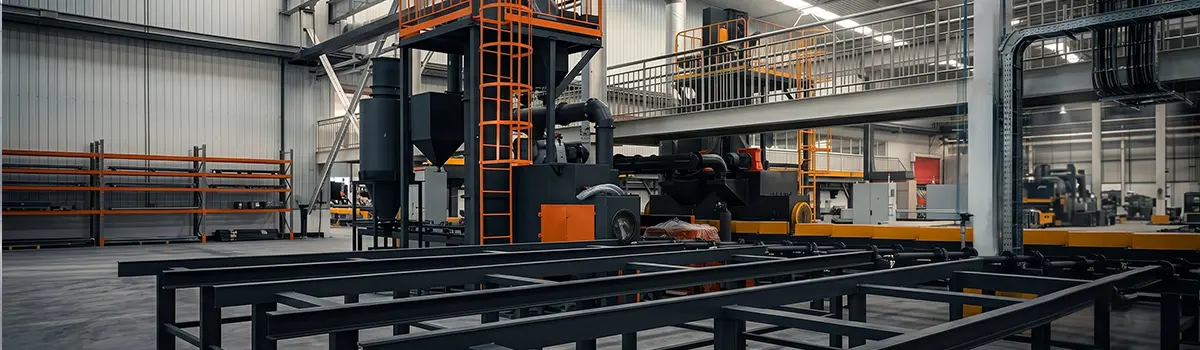Industrial Steel Pipe Shot Blasting & Internal Blasting Systems