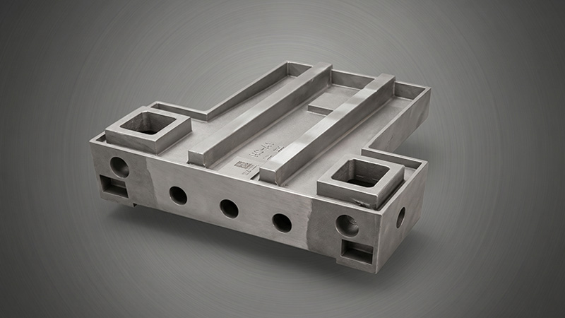 heavy duty t type column casting structural ribs