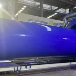 Finished 3PE coated steel pipe with smooth corrosion resistance surface