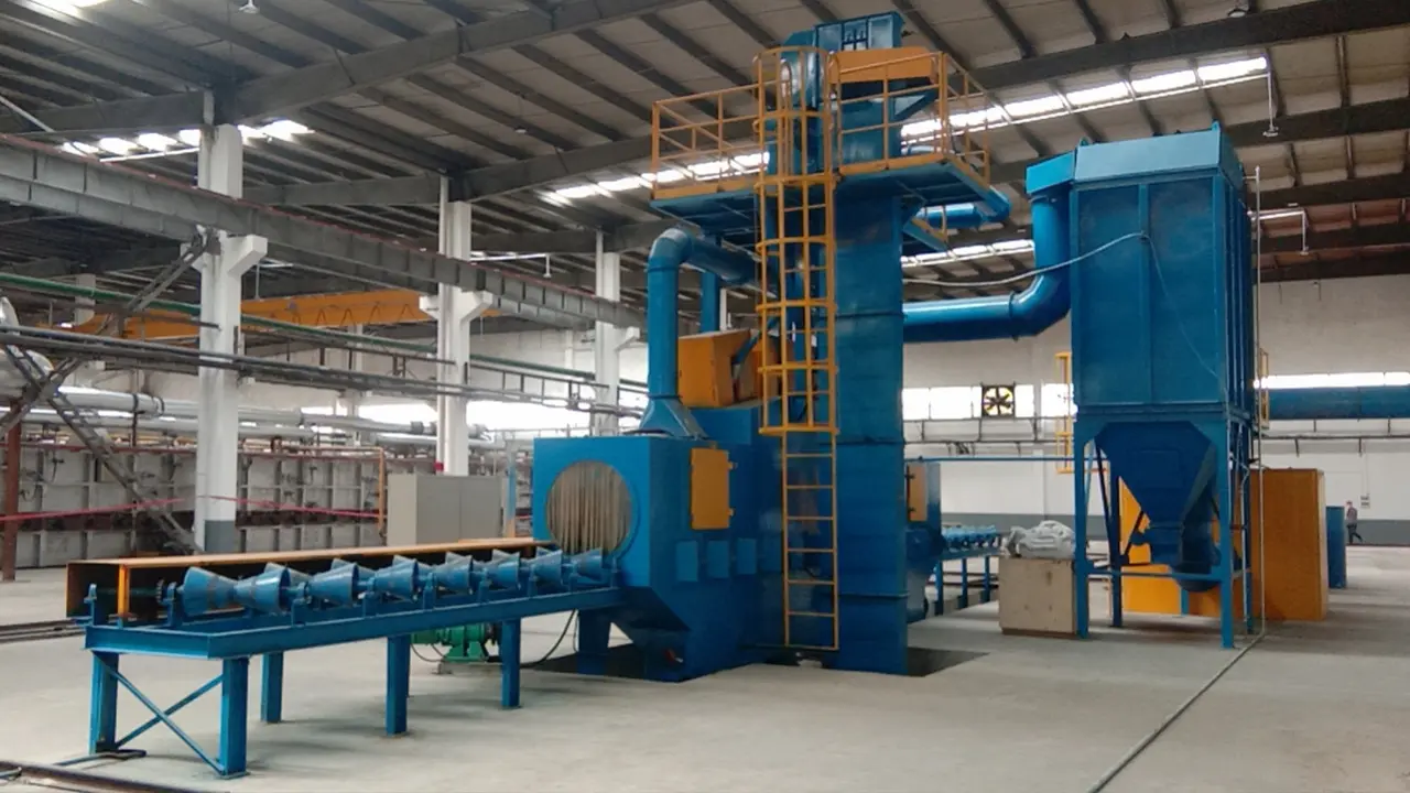 Surface Preparation Standards for Steel Pipe Anti-Corrosion Coating Lines 2 external pipe shot blasting machine effect 1