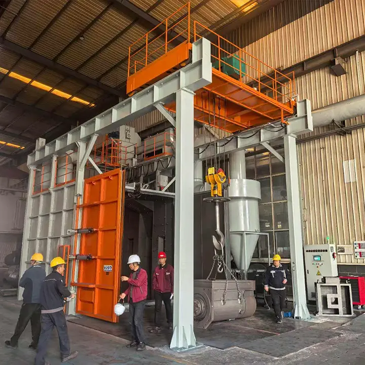 q37 series hook type shot blasting machine 3