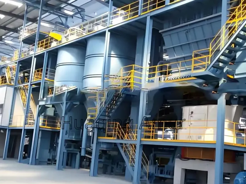 Green Sand Molding and Regeneration Line