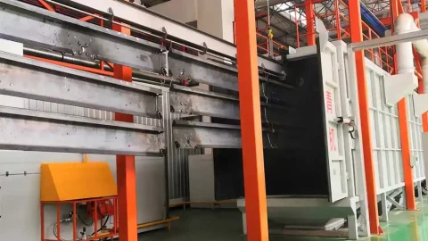 Hook Pass-through Shot Blasting Machine