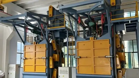 Hook Type Shot Blasting Machine