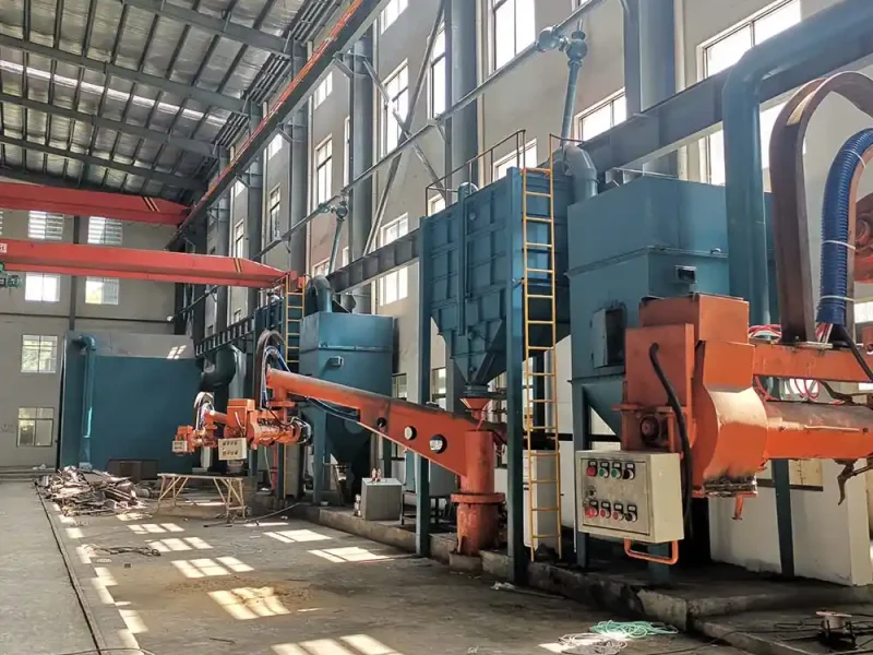 Resin Sand Reclamation and Molding Line
