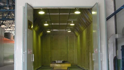 Sandblasting Room