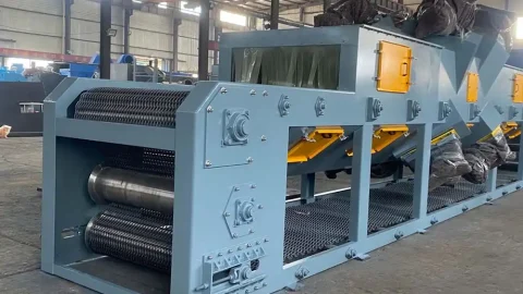 Wire Mesh Belt Shot Blasting Machine