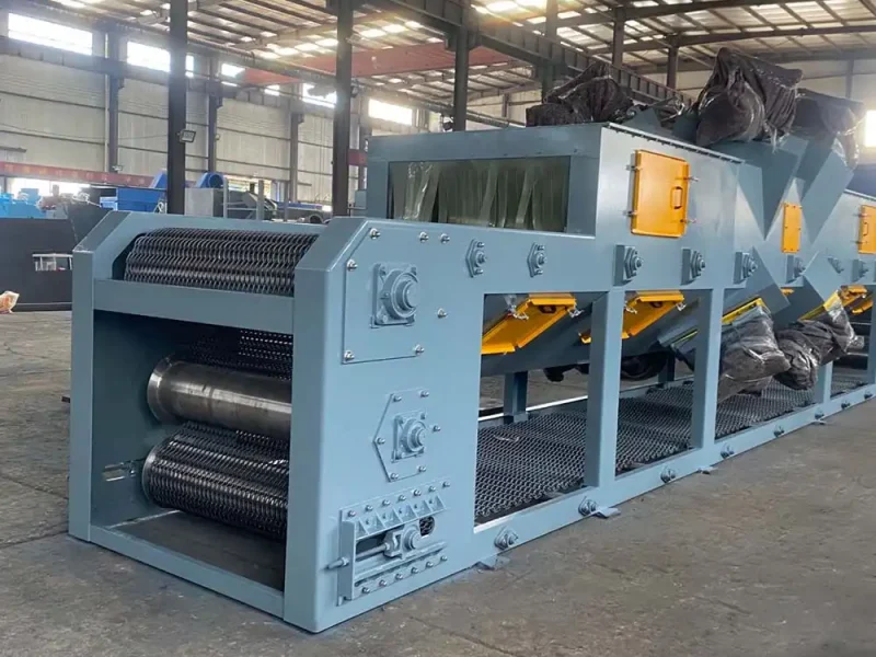 Wire Mesh Belt Shot Blasting Machine